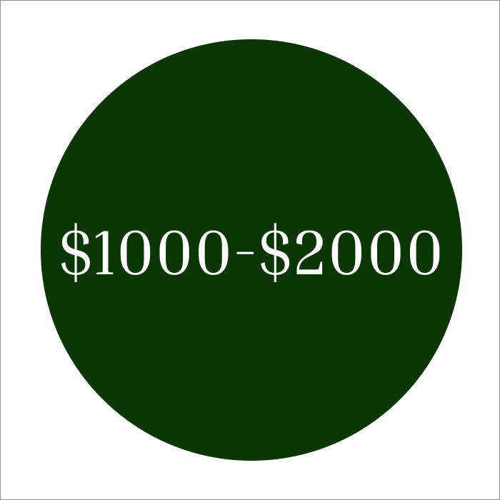 $1,000 - $2,000 CAD
