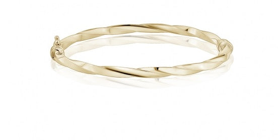 Twist Bangle 10K