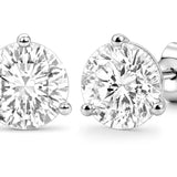1cttw Lab Diamond Studs