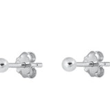 Classic Sterling Ball Earring