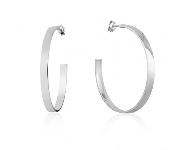 10K Gold 44MM Hoops