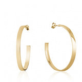 10K Gold 44MM Hoops