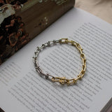Vermeil & Sterling Link Bracelet