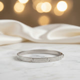 Amour Ribbed Bangle
