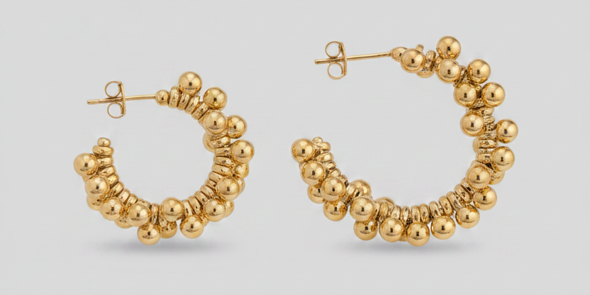 Sammie Bead Hoops