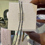 Sterling Silver & Lab Diamond Tennis Bracelet