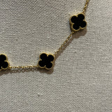 10 Clover Necklace