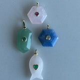 Small Gem Charms