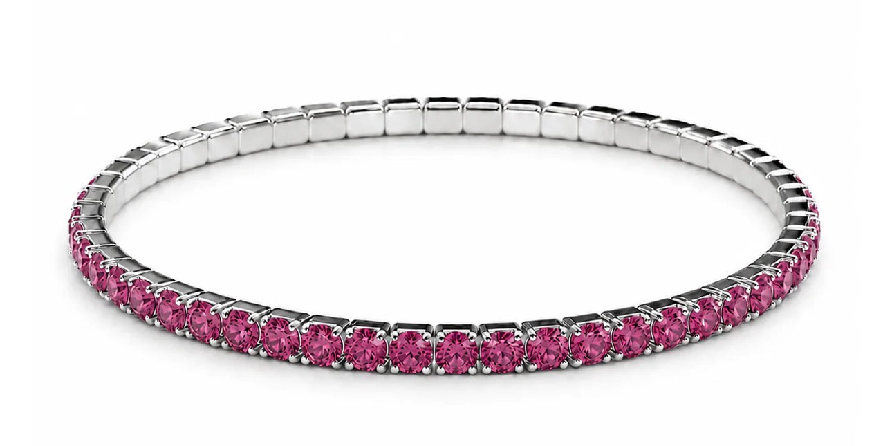 Stretch Lab Sapphire Tennis Bracelets