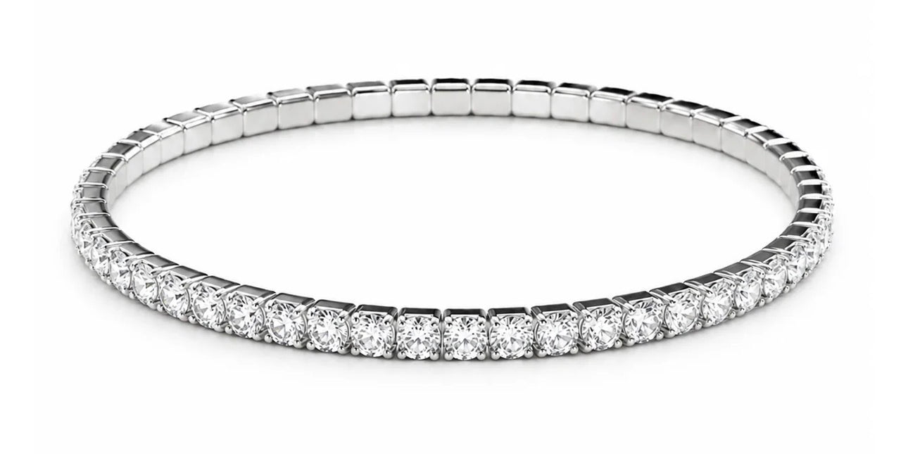 Stretch Lab Sapphire Tennis Bracelets