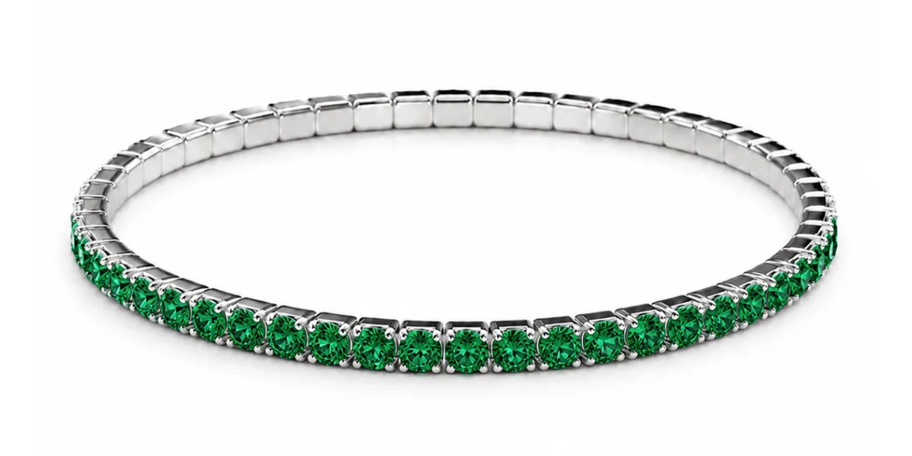 Stretch Lab Sapphire Tennis Bracelets