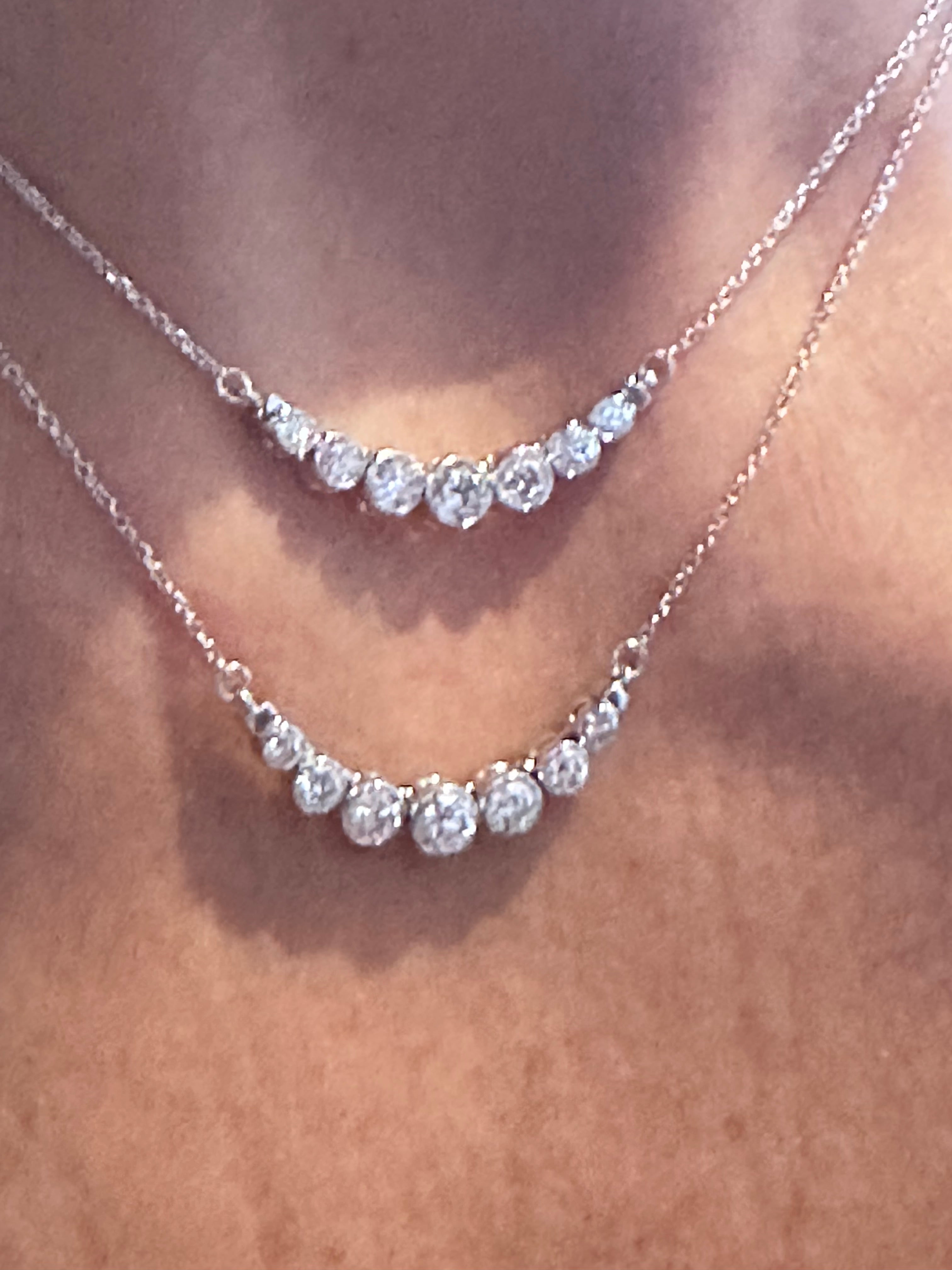 Hannah Lab Diamond Necklace