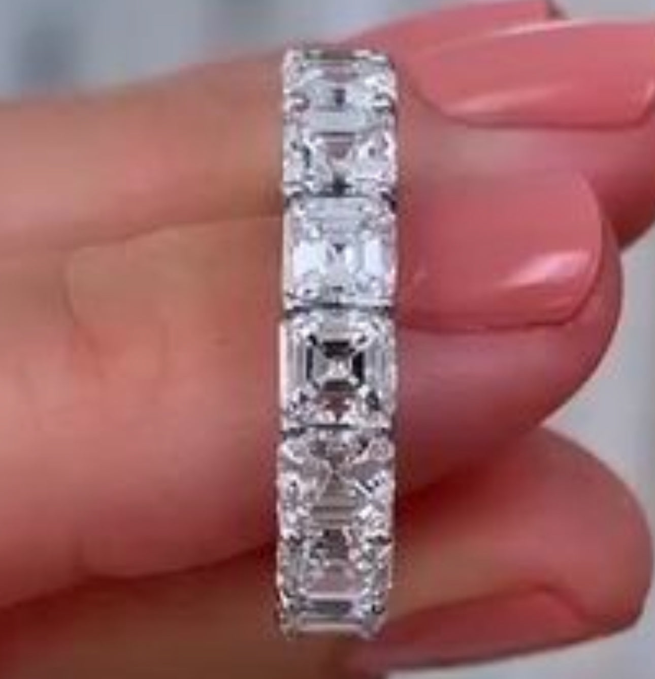 Lab Diamond Eternity Ring