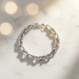 Chunky D-Link Bracelet