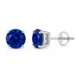 Blue Lab Sapphire Studs