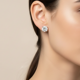 5ct Lab Diamond Stud Earrings