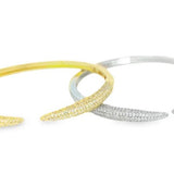 Pave Claw Bangle