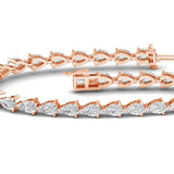 14K Pear Bracelet