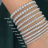 Tennis Bracelet 7.5" - Lab Diamond