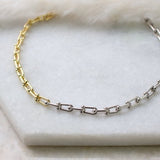 Sterling & Vermeil Link Necklace