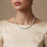 Buttercup Tennis Necklace - Lab Diamond