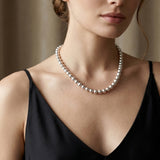 Classic Bead Necklace 4MM