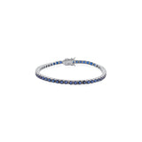 Lab Created Gemstone Tennis Bracelets