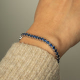 Lab Created Gemstone Tennis Bracelets