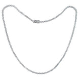 Lab Diamond Tennis Necklace 4.47cts