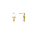 10K U-Link Earrings