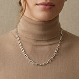 Paperclip Link Necklace