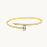 Nailed It Pave CZ Bangle