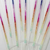 Lab Sapphire Tennis Bracelets