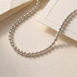 Classic Bead Necklace 3MM