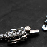 Silver & Lab Diamond Tennis Bracelet