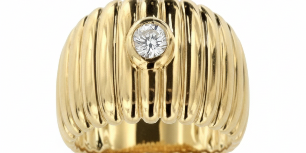Wide Ribbed Band - Enhanced 1