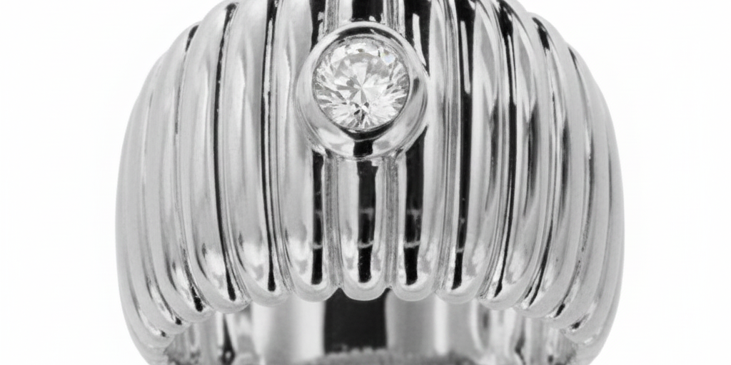 Wide Ribbed Band - Enhanced 2