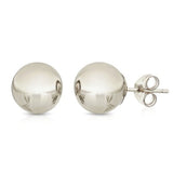 Classic Sterling Ball Earring